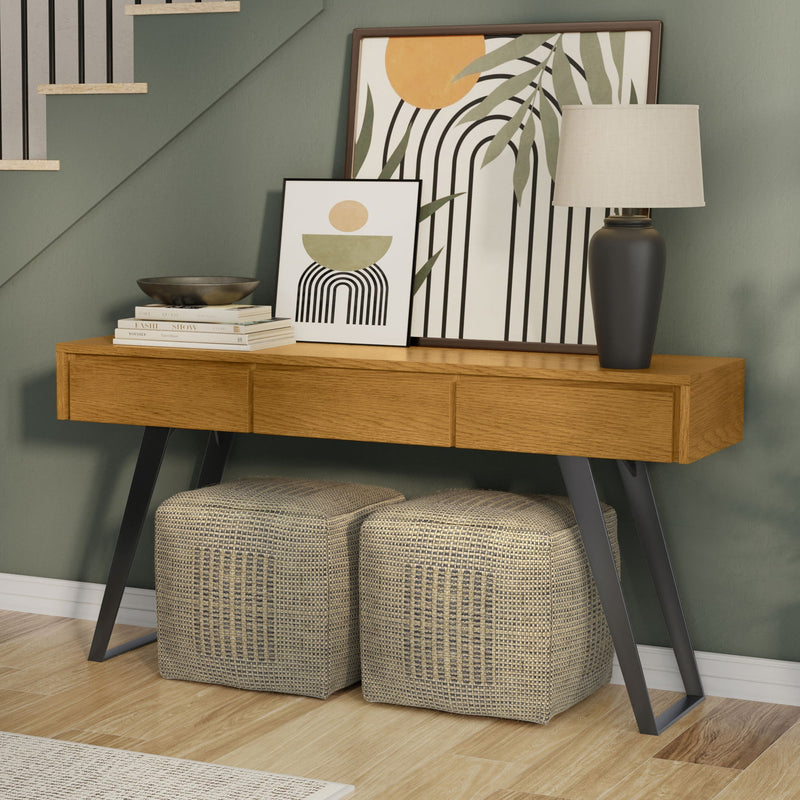 Lowry - Console Sofa Table - Oak