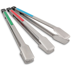 Broil King 64312 Grill Tongs, 3-pack