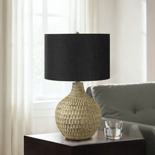 Load image into Gallery viewer, Lighting, Table Lamp, Resin, Contemporary - Brown
