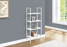 Load image into Gallery viewer, Bookshelf, Bookcase, 4 Tier, Office, Bedroom, Contemporary, Modern
