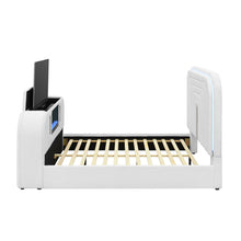 Load image into Gallery viewer, Shelyn - Bed With LED, TV Stand, Fireplace &amp; Bluetooth
