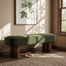 Load image into Gallery viewer, Chic Indoor Upholstered Dining Bench
