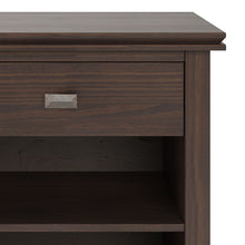 Load image into Gallery viewer, Artisan - Bedside Table - Warm Walnut Brown
