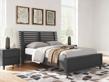 Load image into Gallery viewer, Danziar - Full Slat Panel Bed - Black
