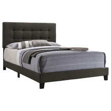 Load image into Gallery viewer, Tufted Panel Bed With Modern Upholstered Design
