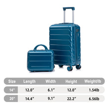 Load image into Gallery viewer, Spinner Luggage Set &amp; Combination Lock
