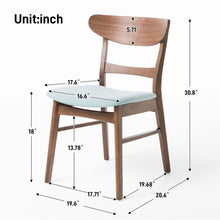 Load image into Gallery viewer, Dining Chairs With Cushioned Seat (Set of 2)
