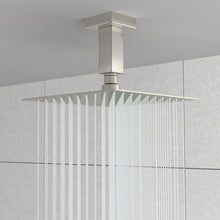 Load image into Gallery viewer, Ceiling Mounted Shower Arm With Flange Stainless Steel
