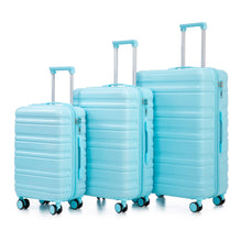 Load image into Gallery viewer, Tourist 3 Piece Luggage Set, Combination Lock, Durable Hard Shell With 360° Silent Wheels
