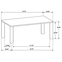 Load image into Gallery viewer, Bryant - Rectangular Dining Table - Brown Oak
