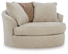 Load image into Gallery viewer, Steelwater Retreat - Oversized Swivel Accent Chair - Latte
