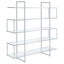 Load image into Gallery viewer, Harison - 5 Shelf Bookshelf - Clear
