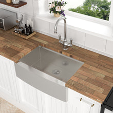Load image into Gallery viewer, Classic Ceramic Farmhouse Sink Workstation Single Bowl With Durable Finish
