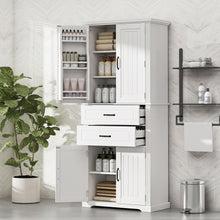 Load image into Gallery viewer, Multi Functional Storage Cabinet With Adjustable Shelves, 2 Drawers, Door Shelves
