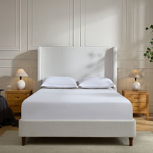 Load image into Gallery viewer, Harper - Tall Headboard Upholstered Bed / High Headboard / Elegant Simplicity / No Box Spring Needed
