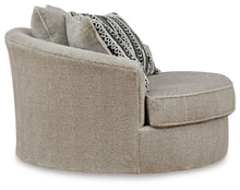 Load image into Gallery viewer, Calnita - Oversized Swivel Accent Chair - Sisal
