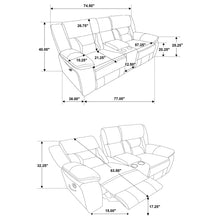 Load image into Gallery viewer, Brazelton - Pillow Top Arm Motion Living Room Set
