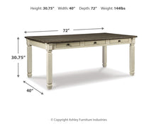 Load image into Gallery viewer, Bolanburg - Rectangular Dining Room Table - Beige
