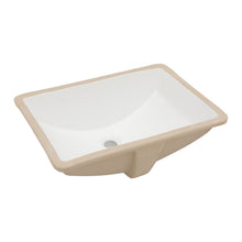 Load image into Gallery viewer, Modern Ceramic Undermount Bathroom Sink With Overflow, High Quality

