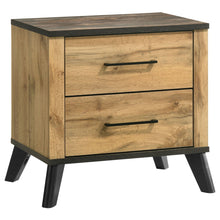 Load image into Gallery viewer, Georgina - 2 Drawer Nightstand - Natural Wood
