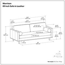 Load image into Gallery viewer, Morrison - Upholstered Sofa
