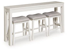 Load image into Gallery viewer, Robbinsdale - Rectangular Dining Room Counter Table Set (Set of 4) - Antique White
