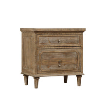 Load image into Gallery viewer, 2 Drawer Nightstand - Taupe
