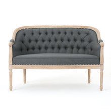 Load image into Gallery viewer, French Country Chesterfield Style Tufted Loveseat
