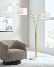 Load image into Gallery viewer, Valo - Metal Arc Lamp - Gold Finish
