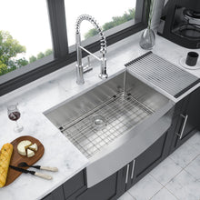 Load image into Gallery viewer, Farmhouse Kitchen Sink Stainless Steel Apron Front
