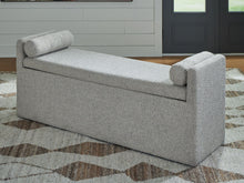 Load image into Gallery viewer, Galliden - Large Upholstered Dining Room Bench - Beige
