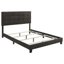 Load image into Gallery viewer, Tufted Panel Bed With Modern Upholstered Design
