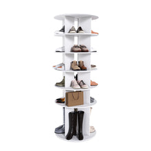 Load image into Gallery viewer, Spinning Shoe Rack, Free Standing 360° Revolving Shoe Organizer
