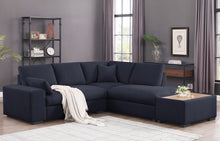 Load image into Gallery viewer, Joshua - 100" Sectional Sofa with Right Facing Chaise and Console Ottoman
