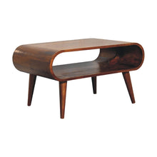 Load image into Gallery viewer, Solid Wood Open Coffee Table
