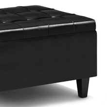 Load image into Gallery viewer, Harrison - Upholstered Coffee Table Storage Ottoman
