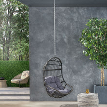 Load image into Gallery viewer, Richards - Outdoor / Indoor Wicker Hanging Chair - Gray
