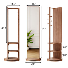 Load image into Gallery viewer, 3 In 1 Multifunctional Full Length Clothing Mirror
