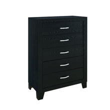 Load image into Gallery viewer, Carlos - 5 Pieces Queen Bedroom Set, Modern Design - Black
