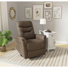 Load image into Gallery viewer, Ergonomic Shape Swivel Gliding Recliner
