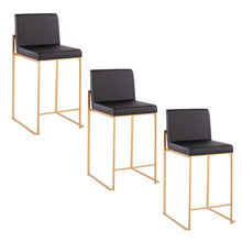 Load image into Gallery viewer, Fuji - Contemporary High Back Stylish Counter Stool
