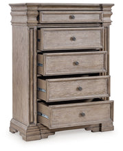 Load image into Gallery viewer, Blairhurst - Five Drawer Chest - Light Grayish Brown
