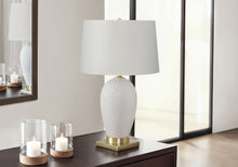 Load image into Gallery viewer, Lighting, Table Lamp, Ceramic, Transitional - White
