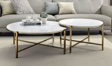 Load image into Gallery viewer, Zaidee - Nesting Table Set - White
