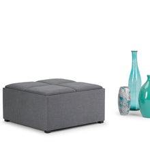 Load image into Gallery viewer, Avalon - Square Coffee Table, Storage Ottoman
