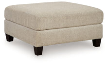 Load image into Gallery viewer, Steelwater Retreat - Oversized Accent Ottoman - Latte
