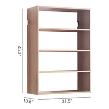Load image into Gallery viewer, Devi - Wall Mounted Wood Closet System With Modular Design And Ample Storage
