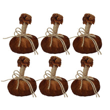 Load image into Gallery viewer, Pumpkin Ornament For Holiday Harvest Festival Fall Festival &amp; Thanksgiving (Set of 6)
