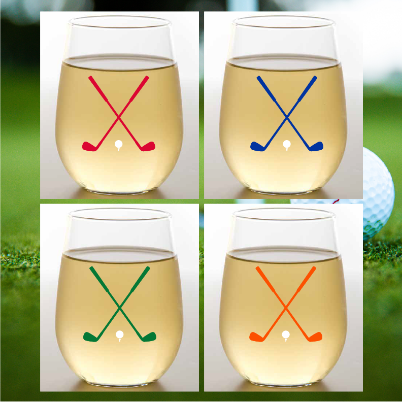 Wine-Oh! - GOLF Shatterproof Wine Glasses