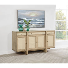 Load image into Gallery viewer, Kimpton - 4 Door Sideboard Buffet Cabinet - Beige
